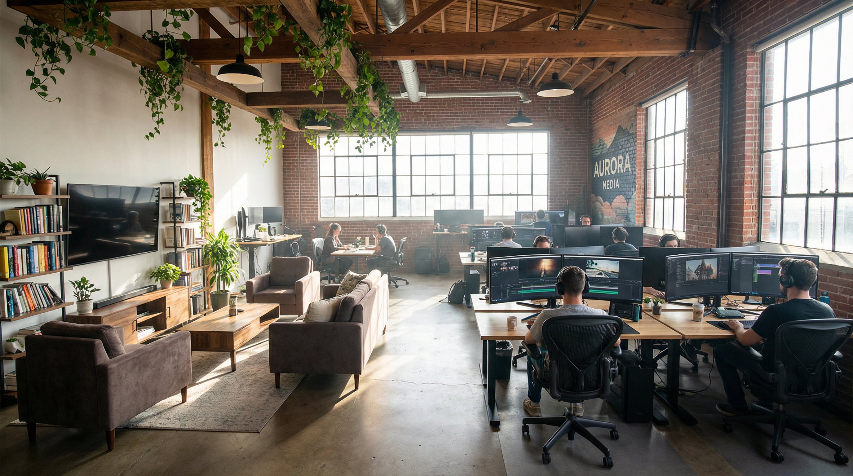 星空传媒公司环境